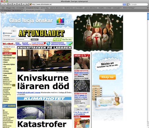 Aftonbladet Lucia