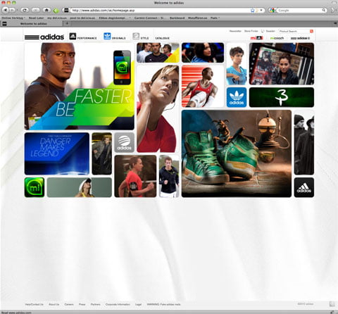 The adidas global site