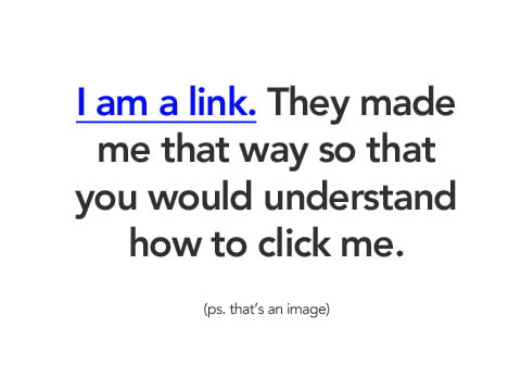 I am a HTML link